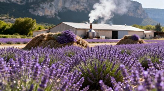 visite de distillerie révèle les secrets de la lavande